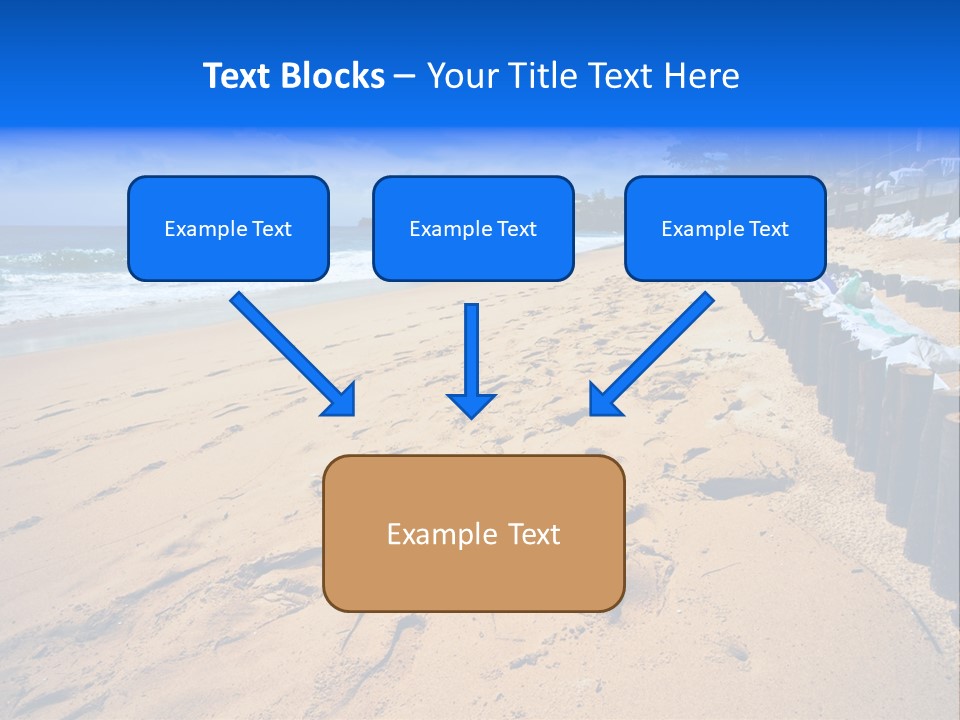 Ocean Red Vacation PowerPoint Template