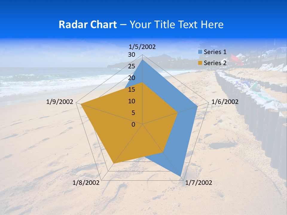 Ocean Red Vacation PowerPoint Template