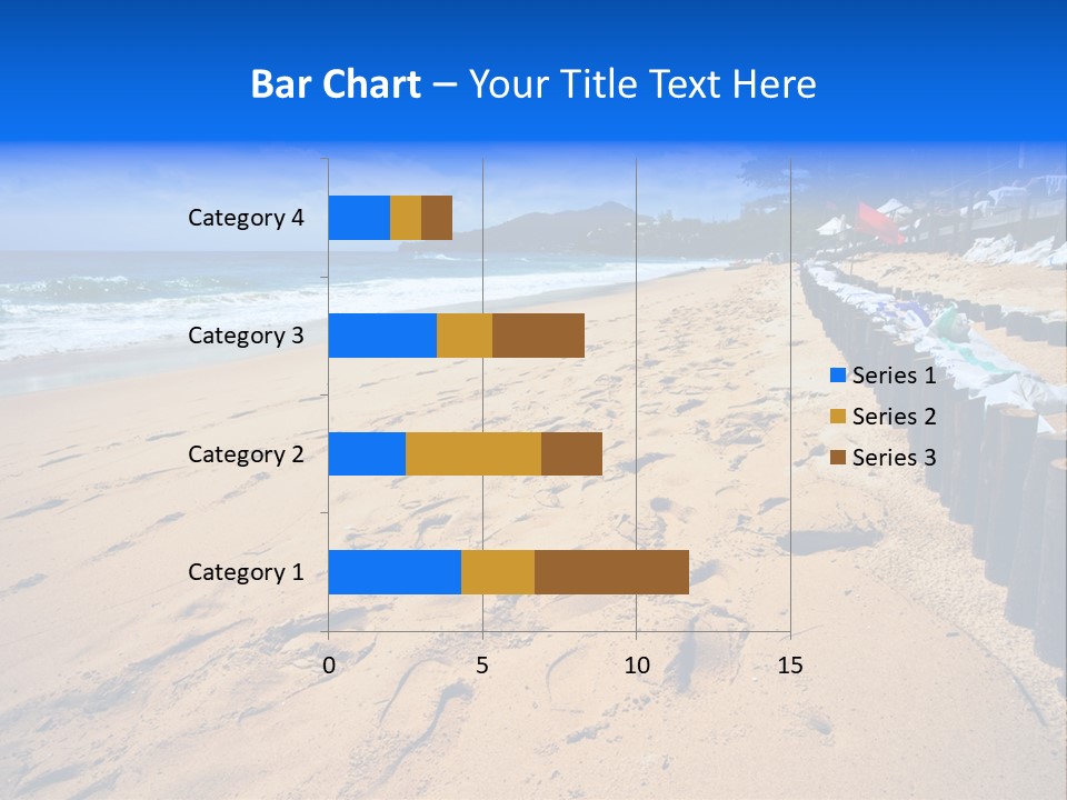 Ocean Red Vacation PowerPoint Template