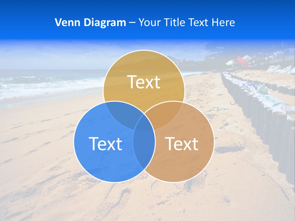 Ocean Red Vacation PowerPoint Template