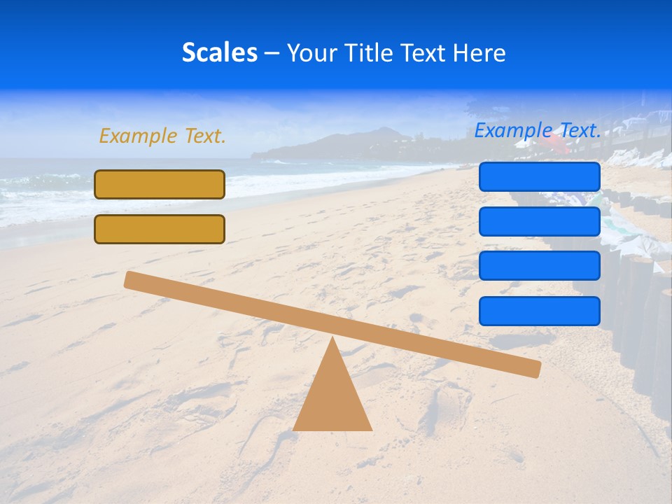 Ocean Red Vacation PowerPoint Template
