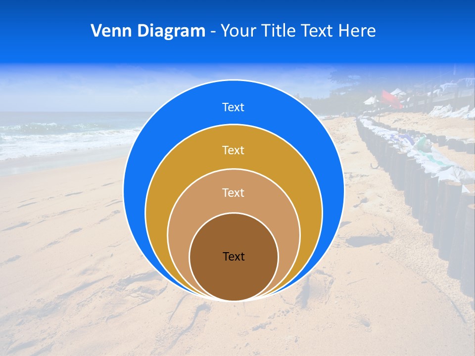 Ocean Red Vacation PowerPoint Template