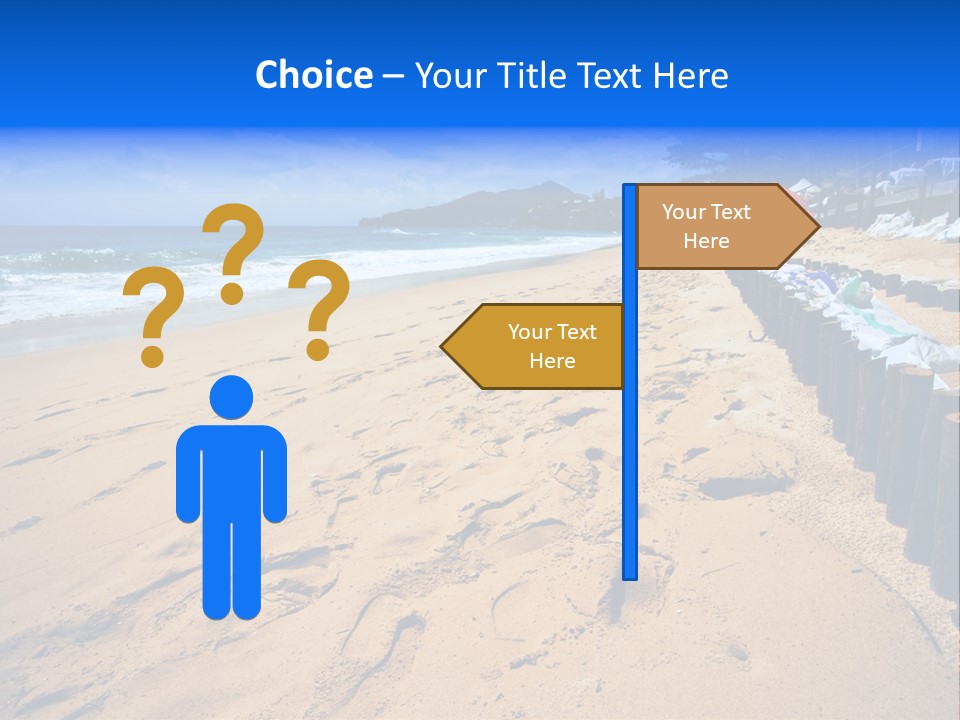 Ocean Red Vacation PowerPoint Template