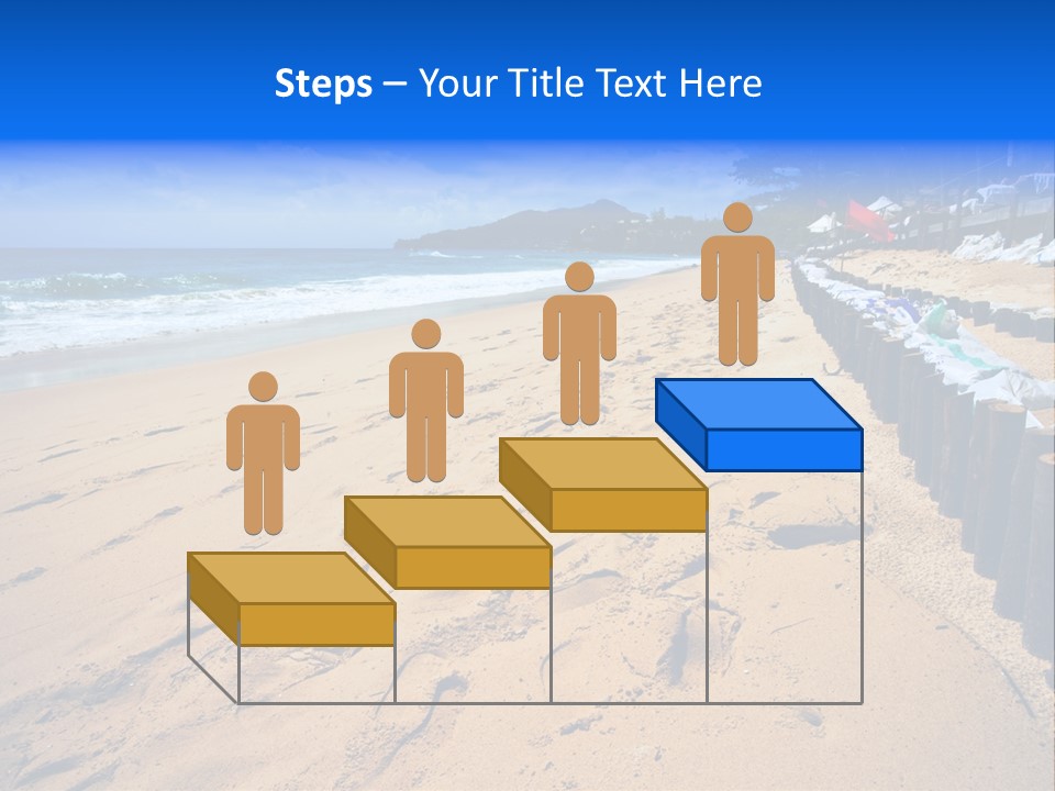 Ocean Red Vacation PowerPoint Template