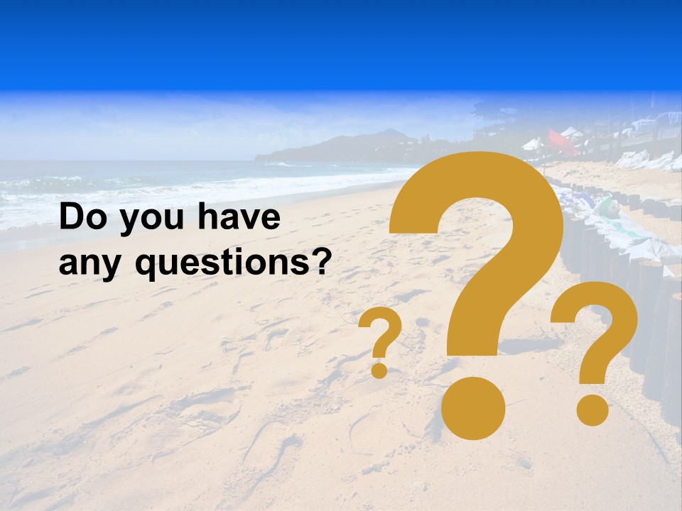 Ocean Red Vacation PowerPoint Template