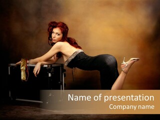Redhead PowerPoint Template
