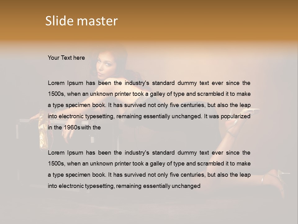 Redhead PowerPoint Template