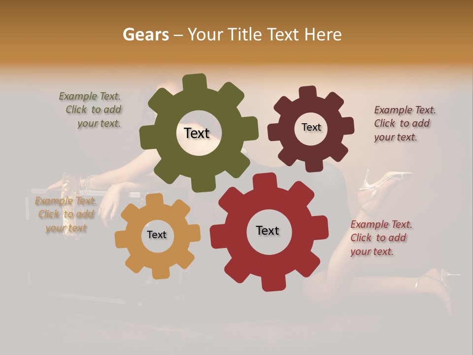 Redhead PowerPoint Template