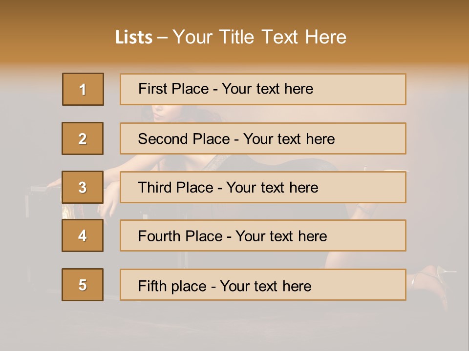 Redhead PowerPoint Template