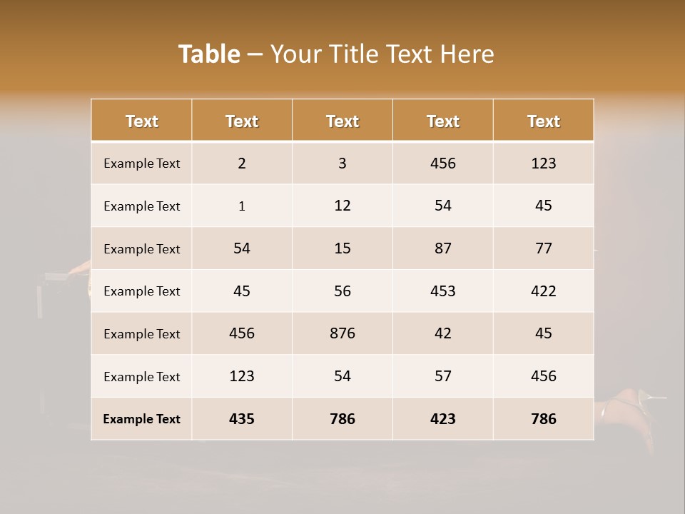 Redhead PowerPoint Template