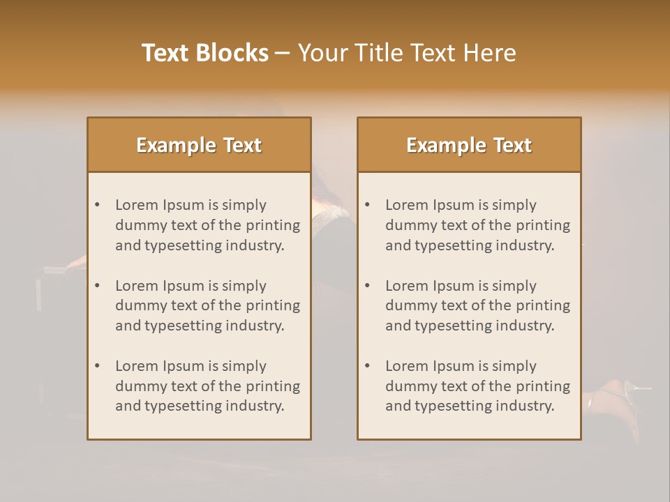 Redhead PowerPoint Template