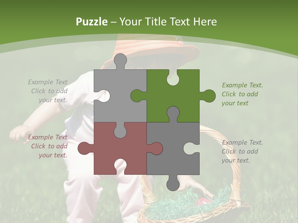 Young Field Grass PowerPoint Template