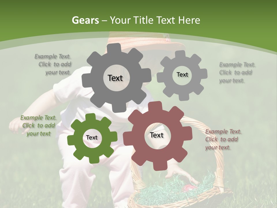Young Field Grass PowerPoint Template