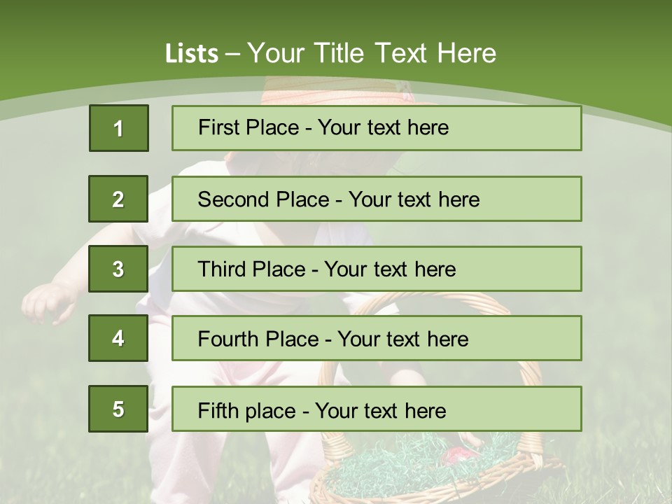 Young Field Grass PowerPoint Template
