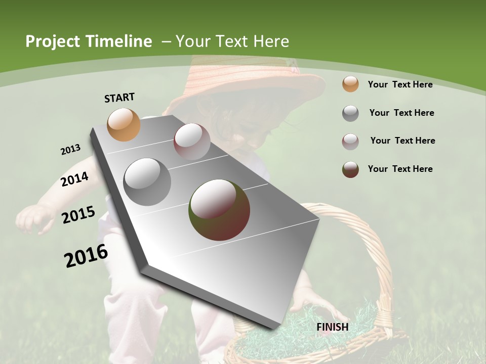 Young Field Grass PowerPoint Template
