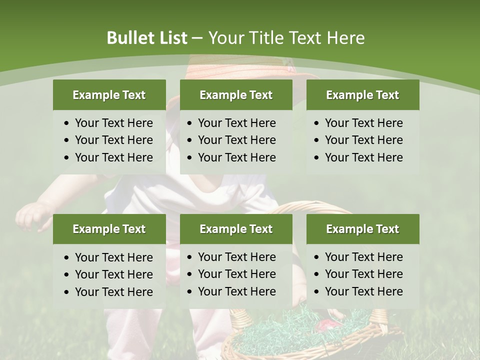 Young Field Grass PowerPoint Template