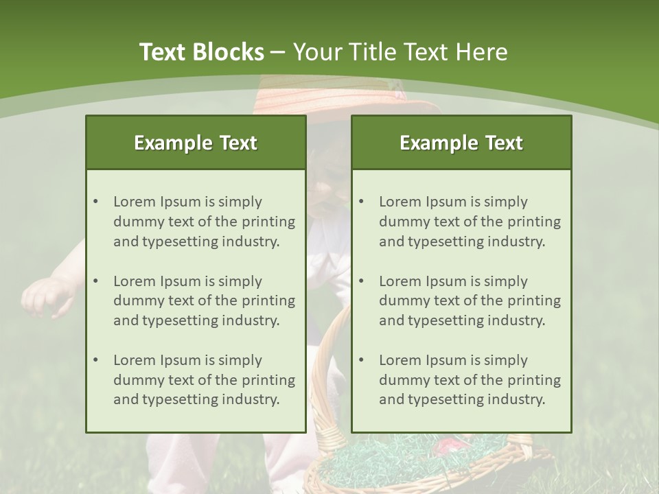 Young Field Grass PowerPoint Template