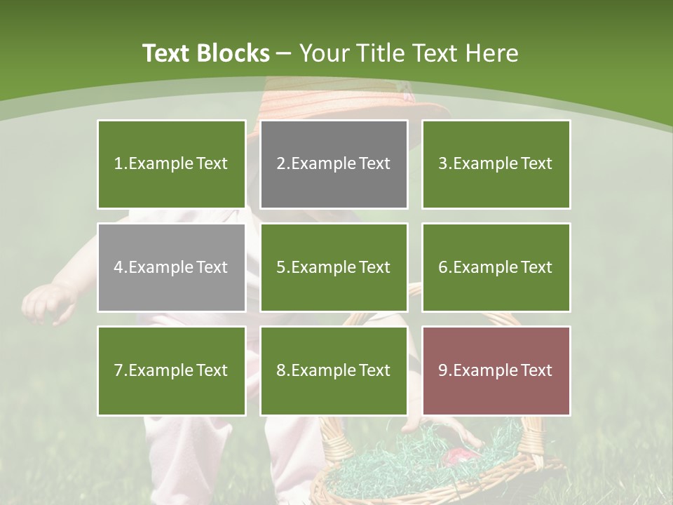 Young Field Grass PowerPoint Template
