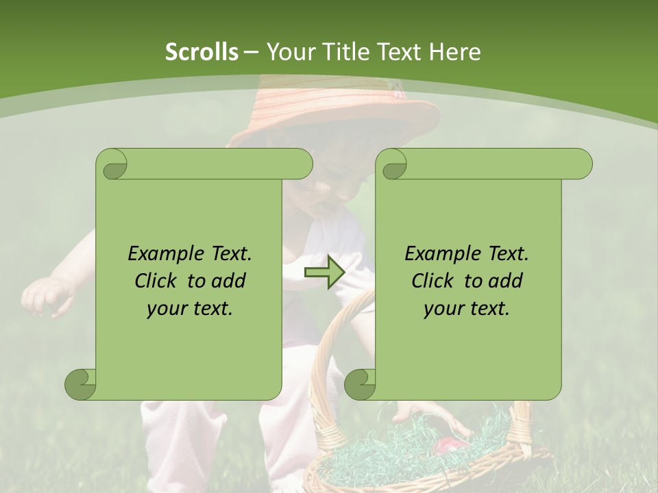 Young Field Grass PowerPoint Template