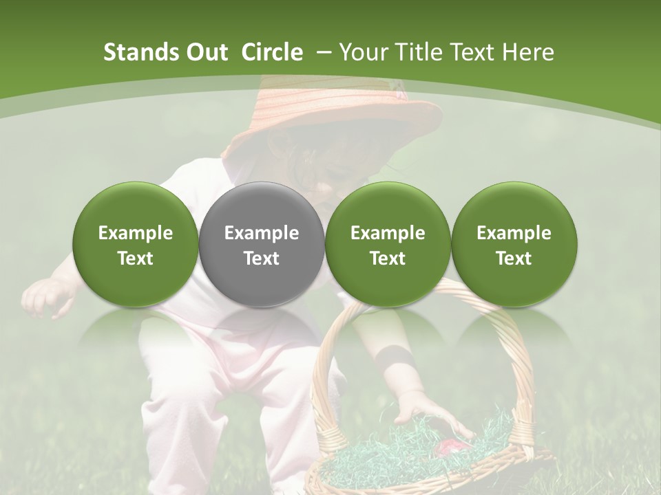 Young Field Grass PowerPoint Template