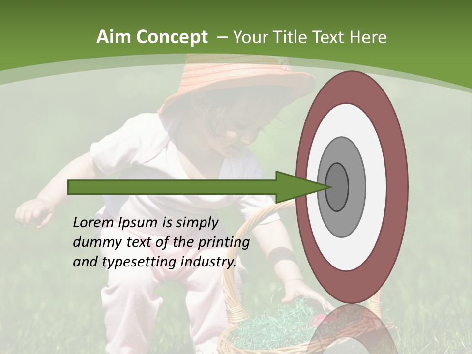 Young Field Grass PowerPoint Template