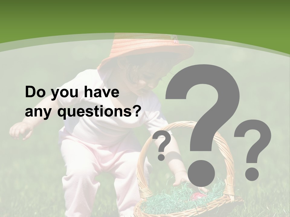 Young Field Grass PowerPoint Template