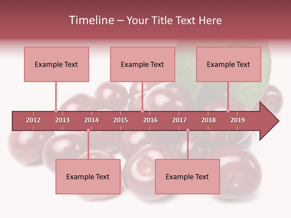 Dessert Isolated Object PowerPoint Template