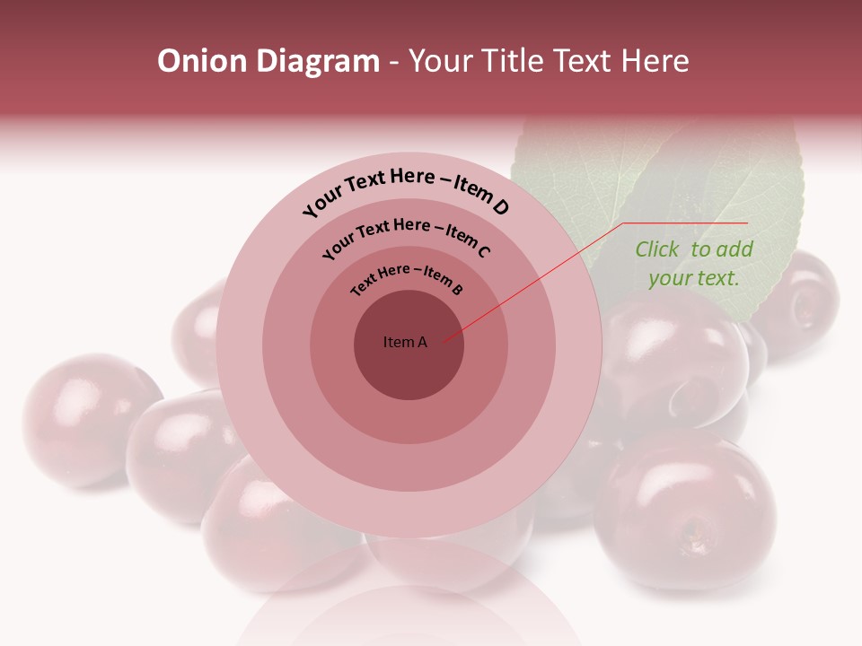 Dessert Isolated Object PowerPoint Template