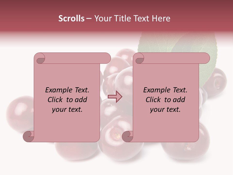 Dessert Isolated Object PowerPoint Template