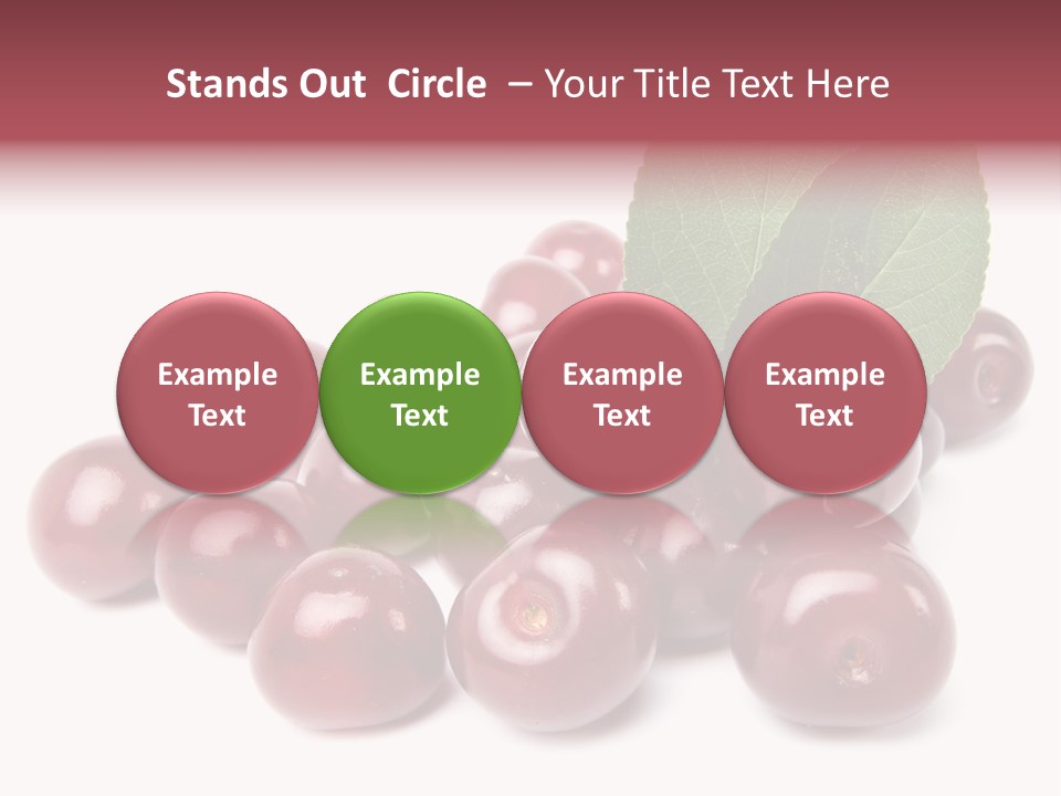 Dessert Isolated Object PowerPoint Template