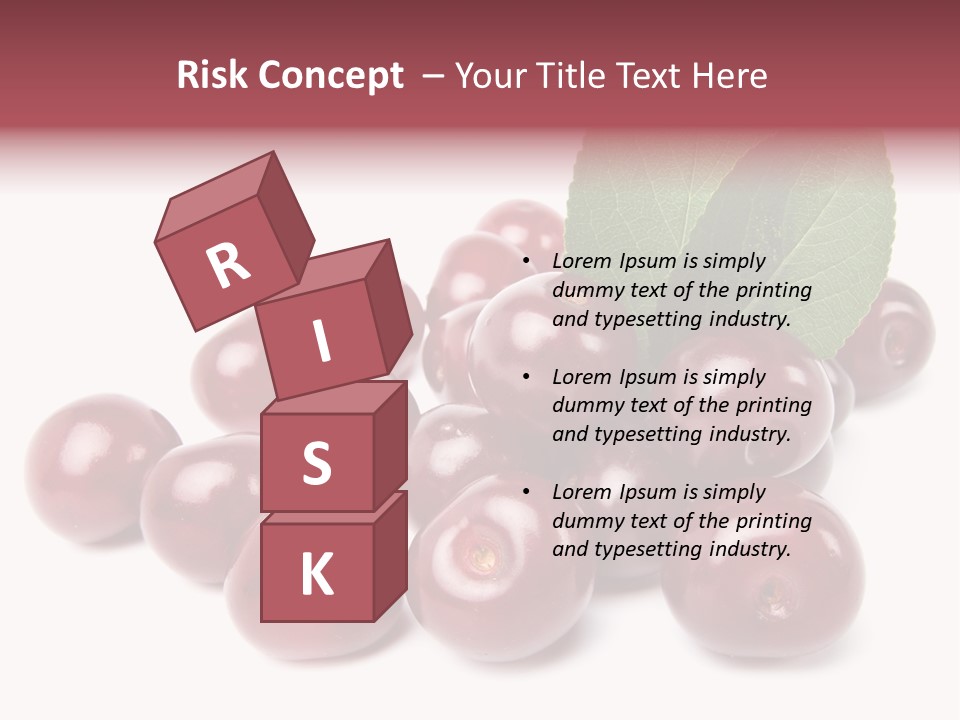 Dessert Isolated Object PowerPoint Template