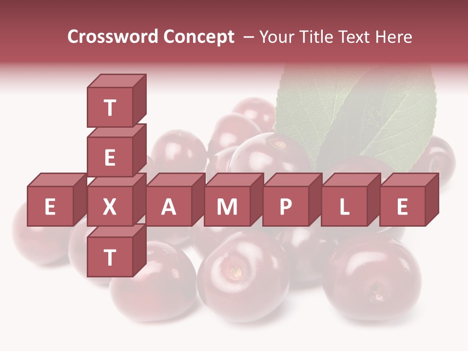 Dessert Isolated Object PowerPoint Template