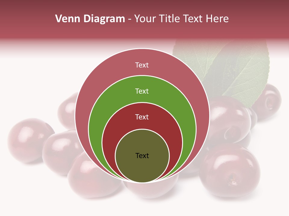 Dessert Isolated Object PowerPoint Template