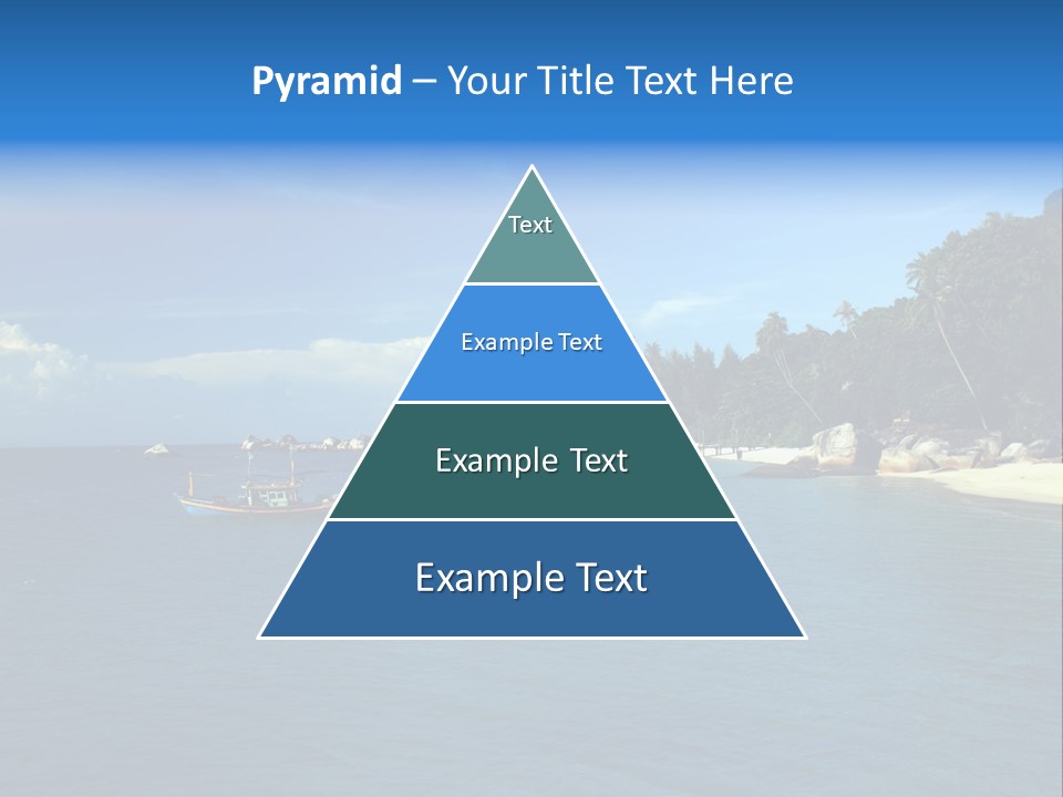 Island Ocean Beach PowerPoint Template