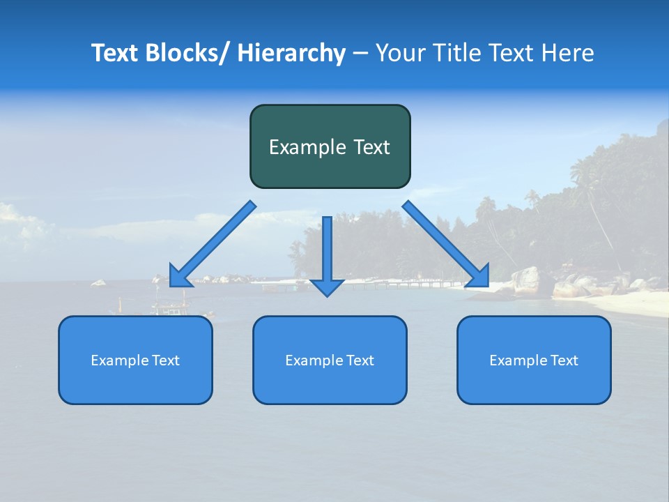 Island Ocean Beach PowerPoint Template