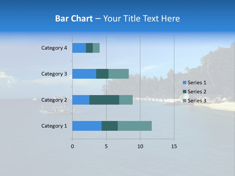 Island Ocean Beach PowerPoint Template