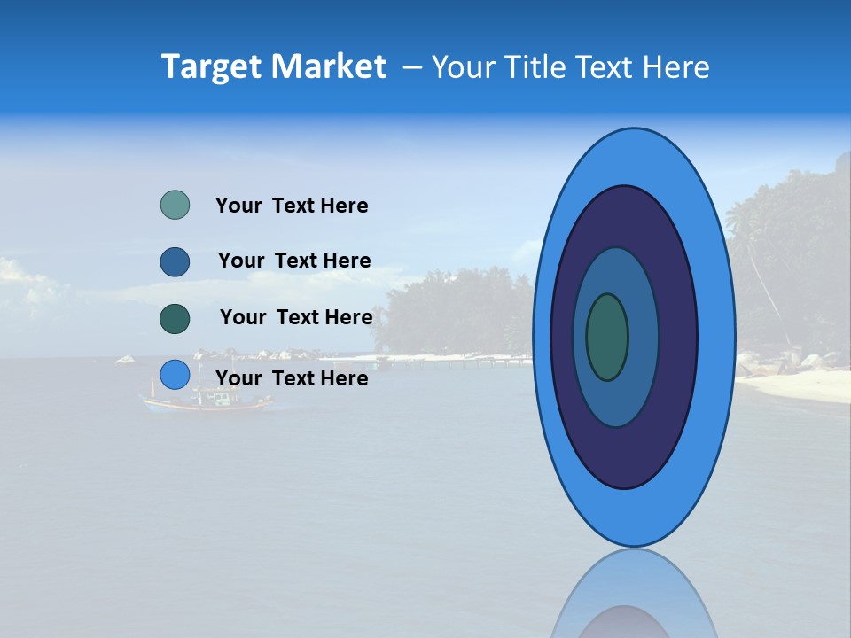 Island Ocean Beach PowerPoint Template