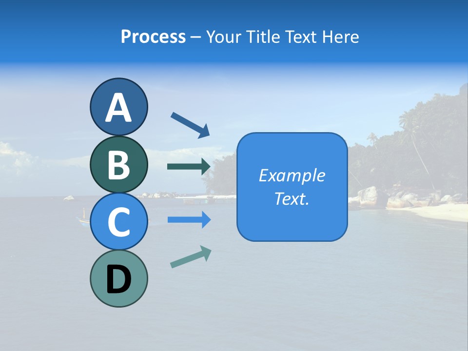 Island Ocean Beach PowerPoint Template