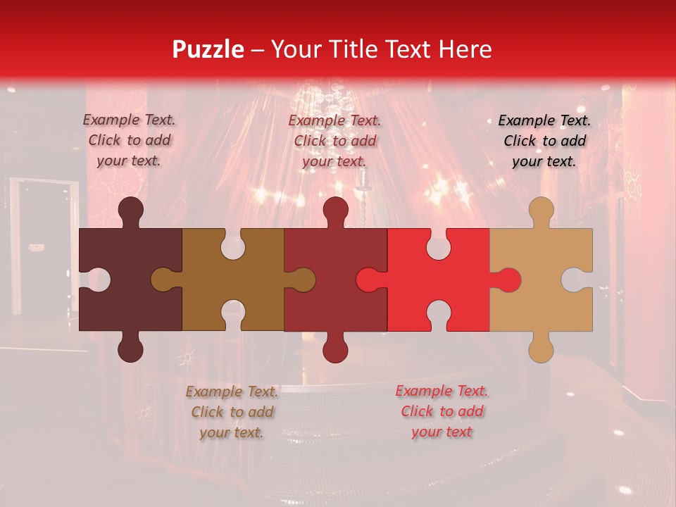 Style Wealth Lamp PowerPoint Template