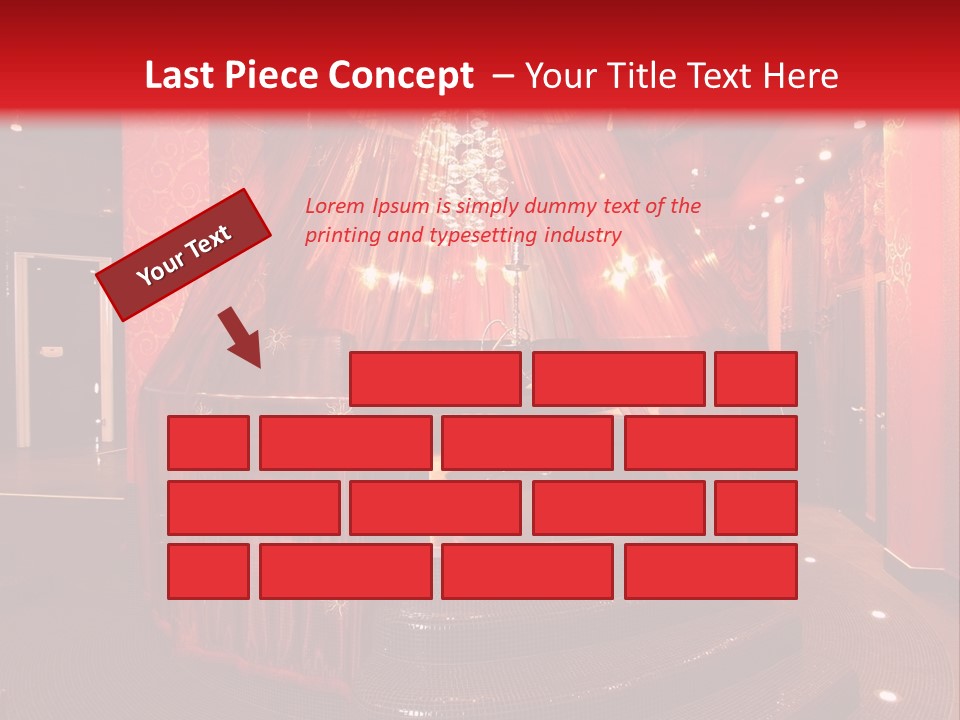 Style Wealth Lamp PowerPoint Template