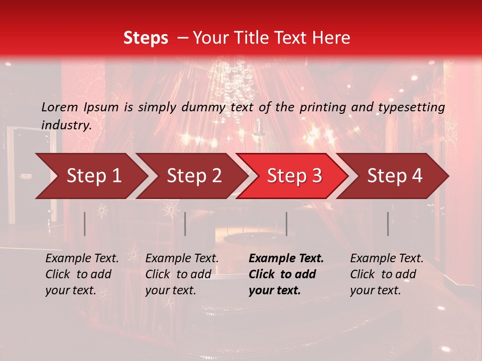 Style Wealth Lamp PowerPoint Template