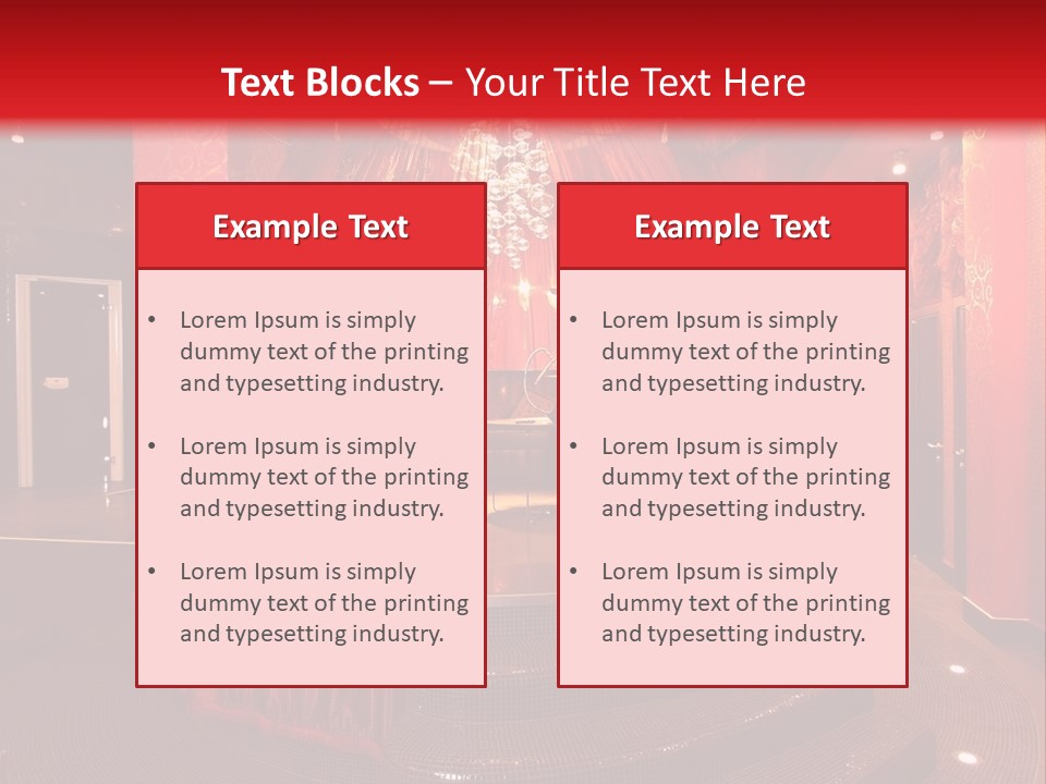 Style Wealth Lamp PowerPoint Template
