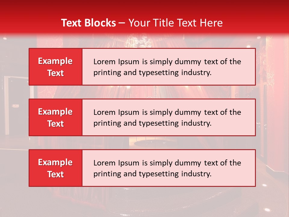 Style Wealth Lamp PowerPoint Template