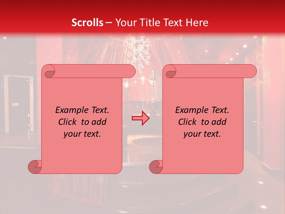 Style Wealth Lamp PowerPoint Template