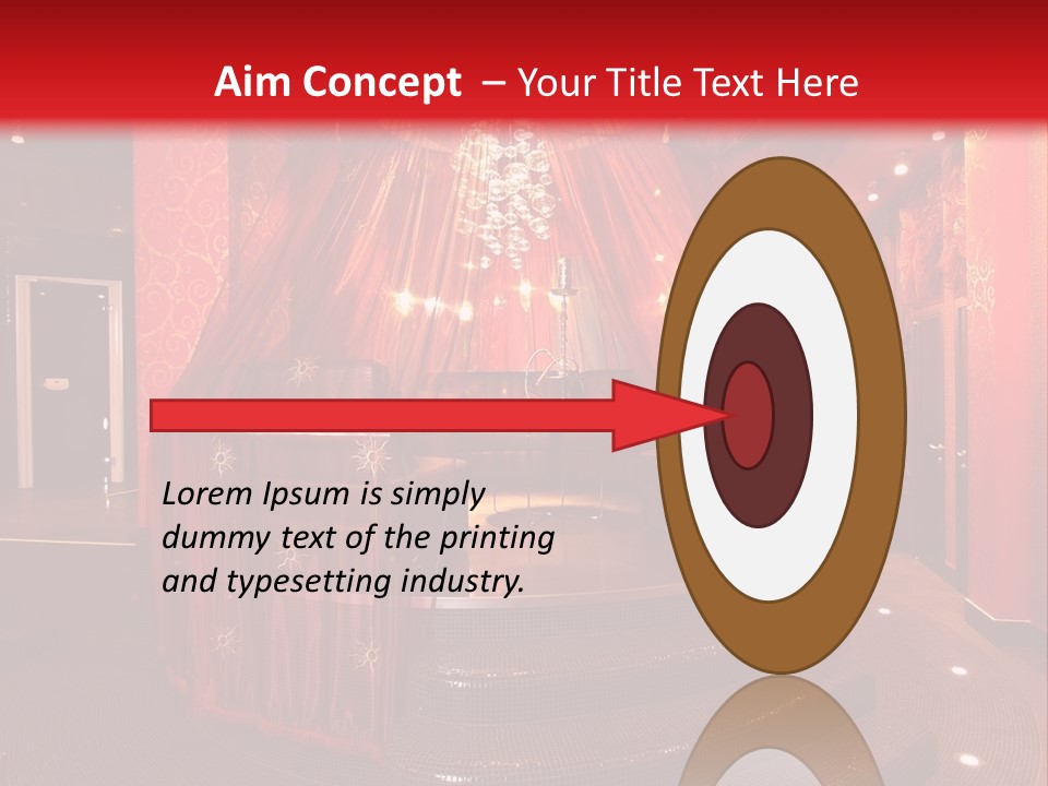 Style Wealth Lamp PowerPoint Template