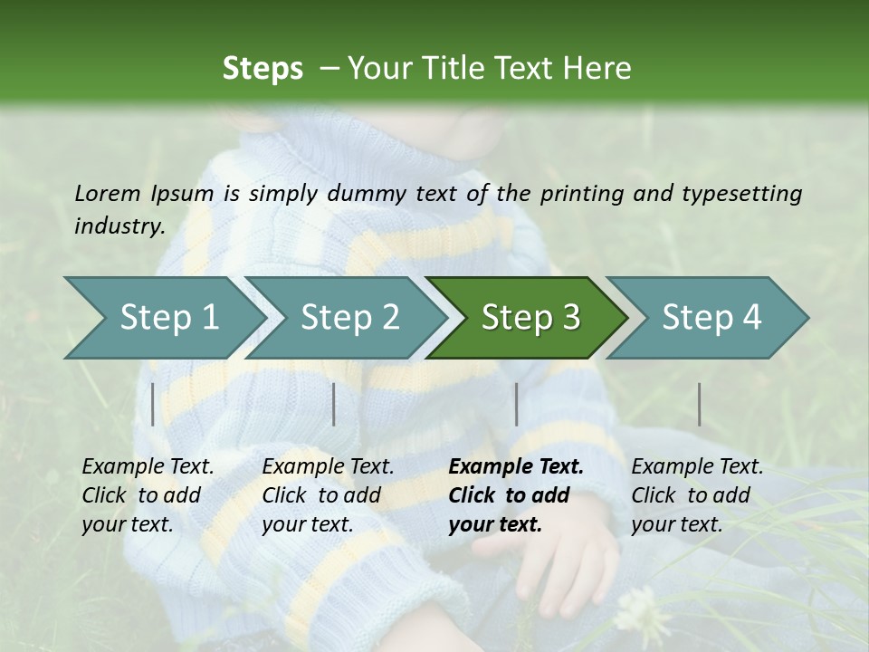 One Little Outdoor PowerPoint Template