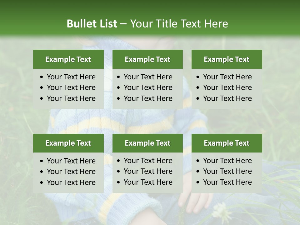 One Little Outdoor PowerPoint Template