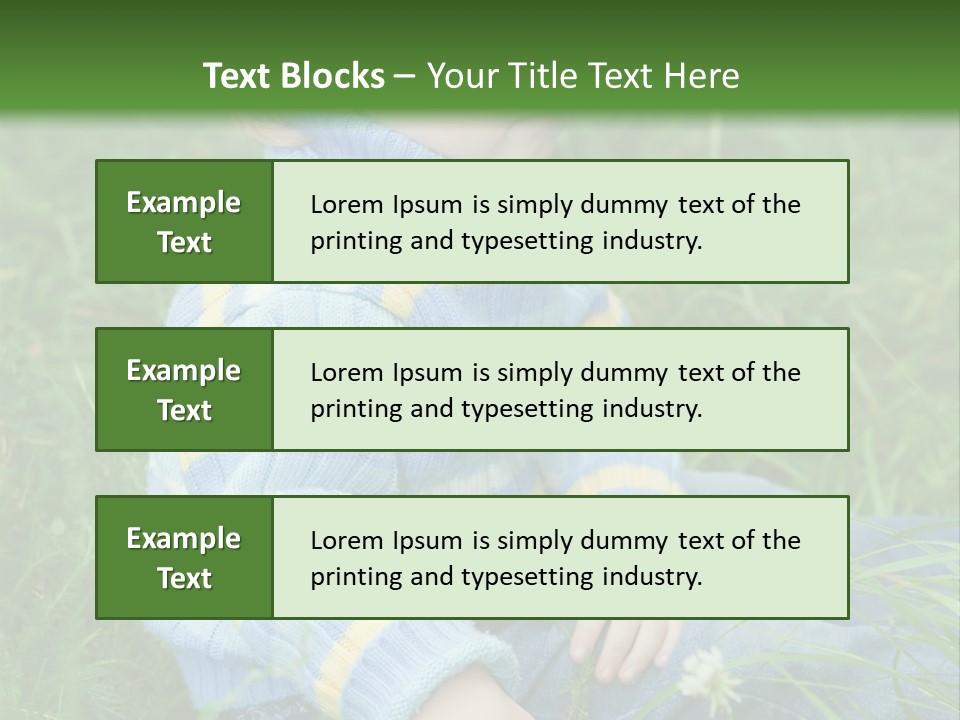 One Little Outdoor PowerPoint Template