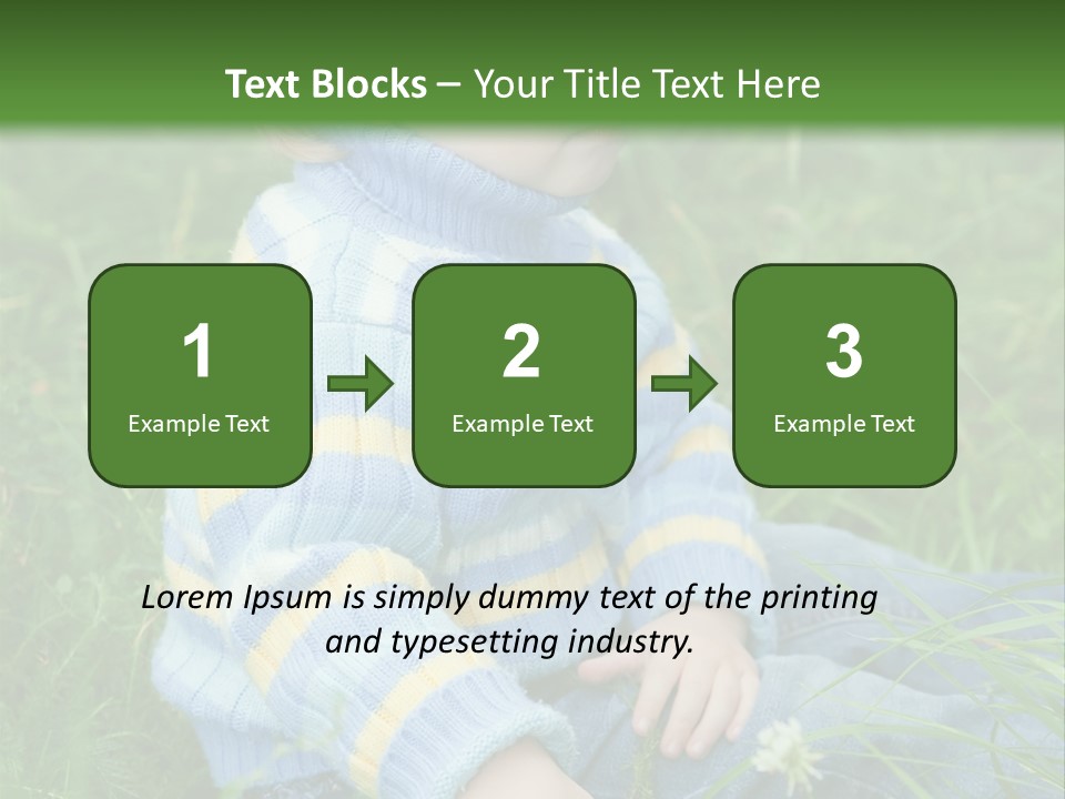 One Little Outdoor PowerPoint Template