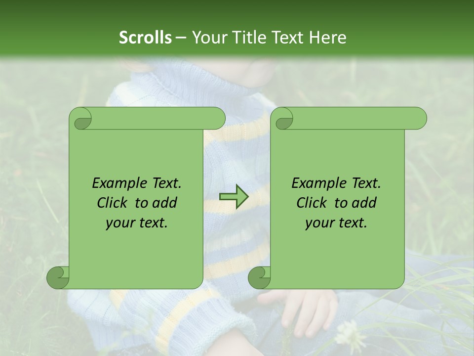 One Little Outdoor PowerPoint Template